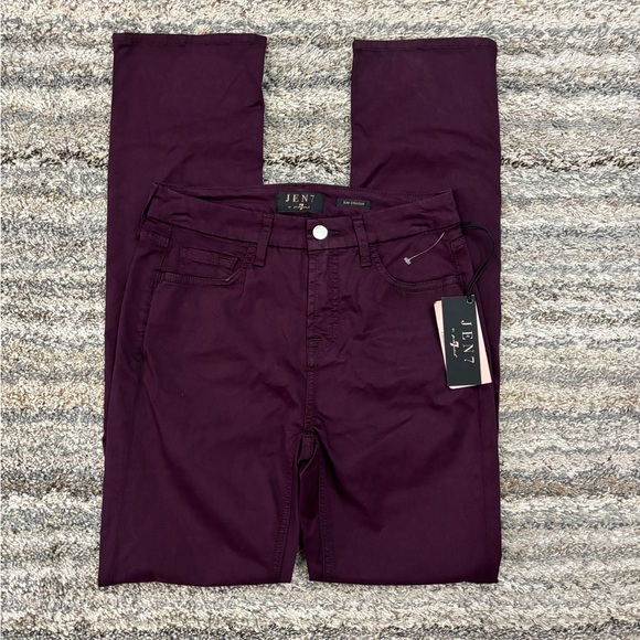 Jen 7/7 For All Mankind Slim Straight Leg Jeans Sz 4 NWT | 7 For All Mankind - - Picture 12 of 13